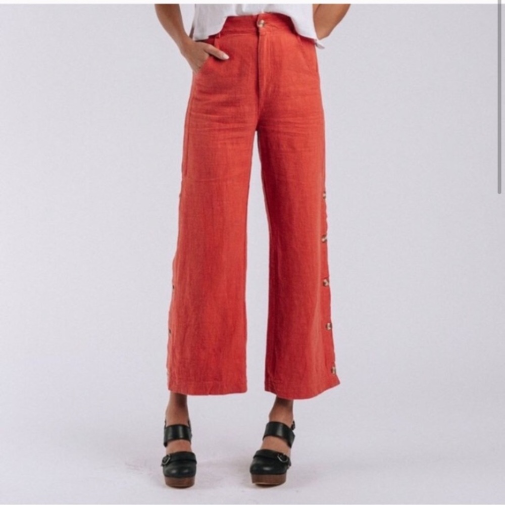 Mo Vint “Side or Die” Linen/Cotton Pants